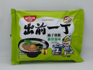 日清食品 出前一丁 柚子胡椒豬骨湯味 